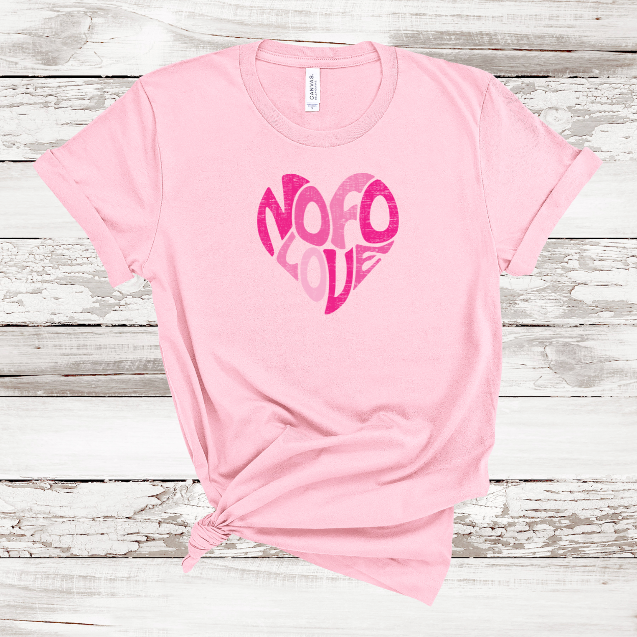 NOFO Love Heart T-shirt | Adult Unisex – NOFO Gear