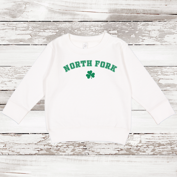 North Fork Shamrock Toddler Fleece Sweatshirt