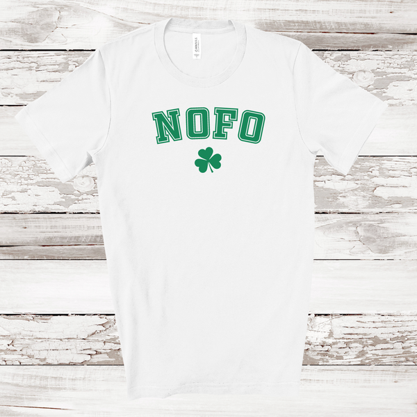 NOFO Shamrock T-shirt | Adult Unisex | St. Patrick's Day