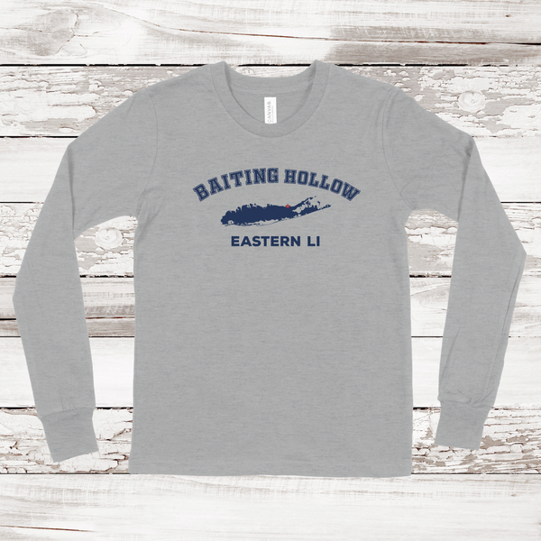 Baiting Hollow Eastern LI Long Sleeve T-shirt | Kids