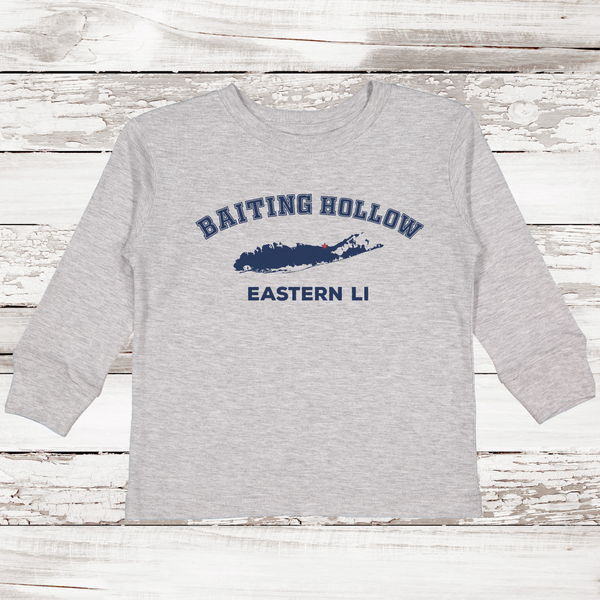 Baiting Hollow Eastern LI Long Sleeve T-shirt | Toddler