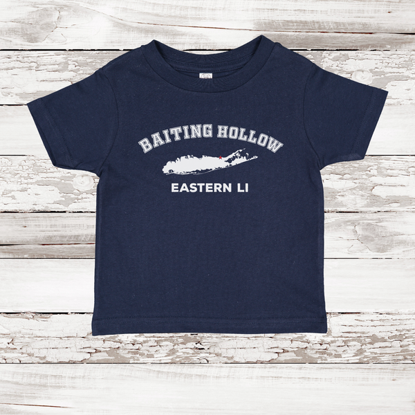 Baiting Hollow Eastern LI Toddler Short Sleeve T-shirt