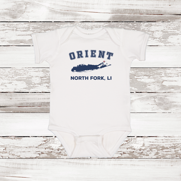 Orient North Fork LI Baby Onesie