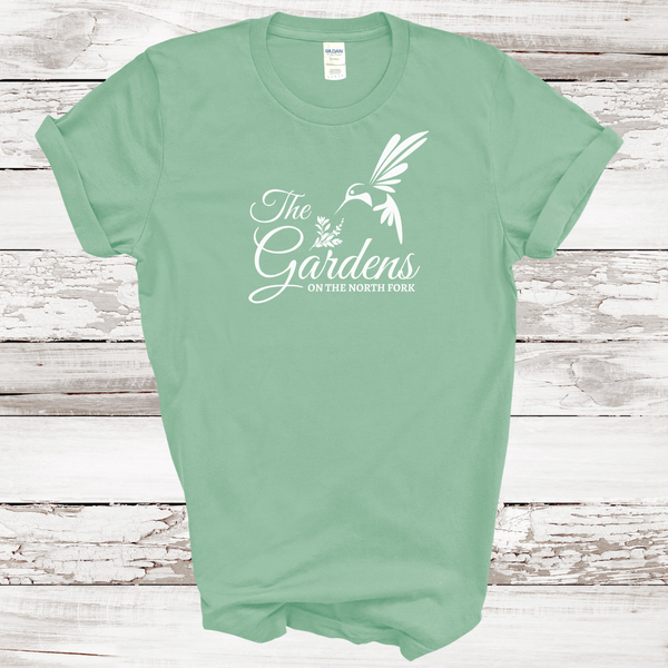 The Gardens Spring Hummingbird Logo T-shirt | Adult Unisex