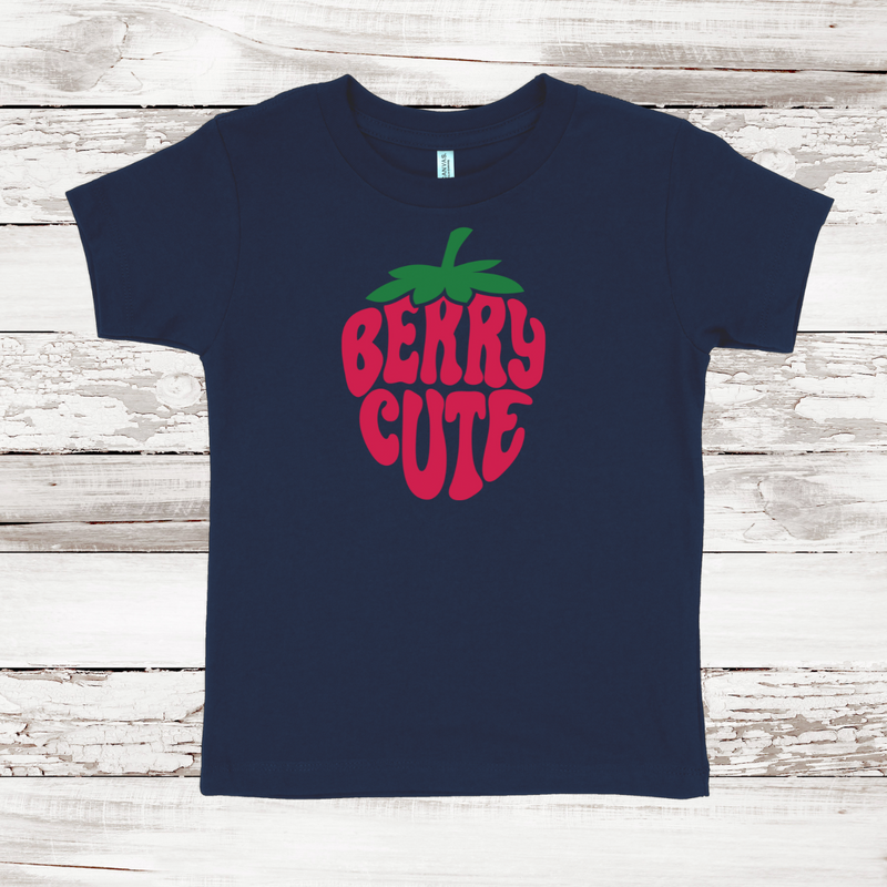 Berry Cute Strawberry T-shirt | Toddler