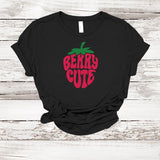 Berry Cute Strawberry T-shirt | Women's Relaxed Fit