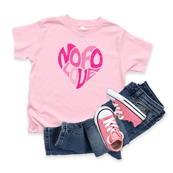 NOFO Love Heart T-shirt | Toddler | Premium