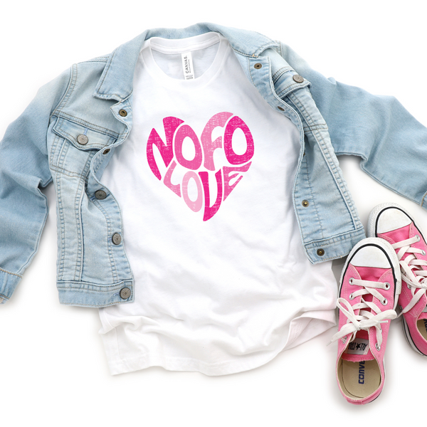 NOFO Love Heart T-shirt | Kids | Premium