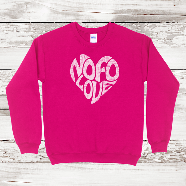 NOFO Love Sweatshirt | Adult Unisex