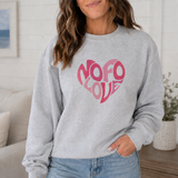 NOFO Love Sweatshirt | Adult Unisex