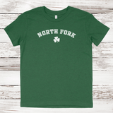 North Fork Shamrock T-shirt | Kids | Premium Heather Grass Green