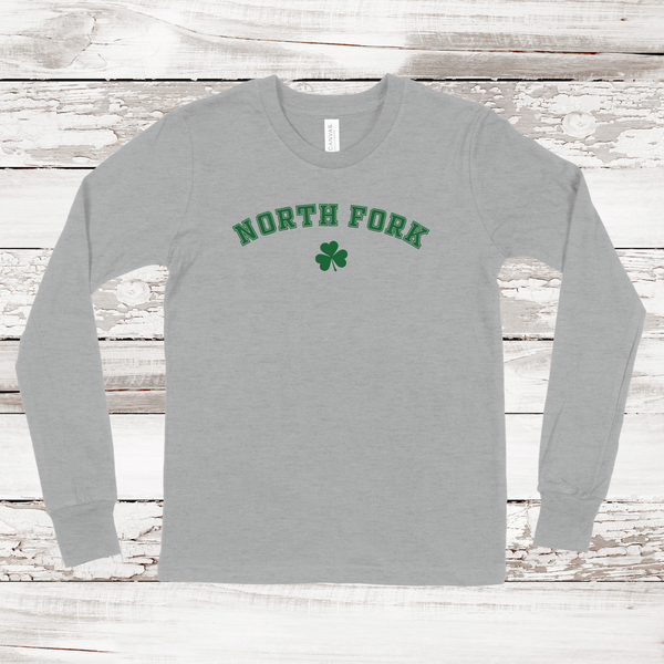 North Fork Shamrock Long Sleeve T-shirt | Kids | St. Patrick's Day