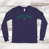 North Fork Shamrock Long Sleeve T-shirt | Kids | St. Patrick's Day