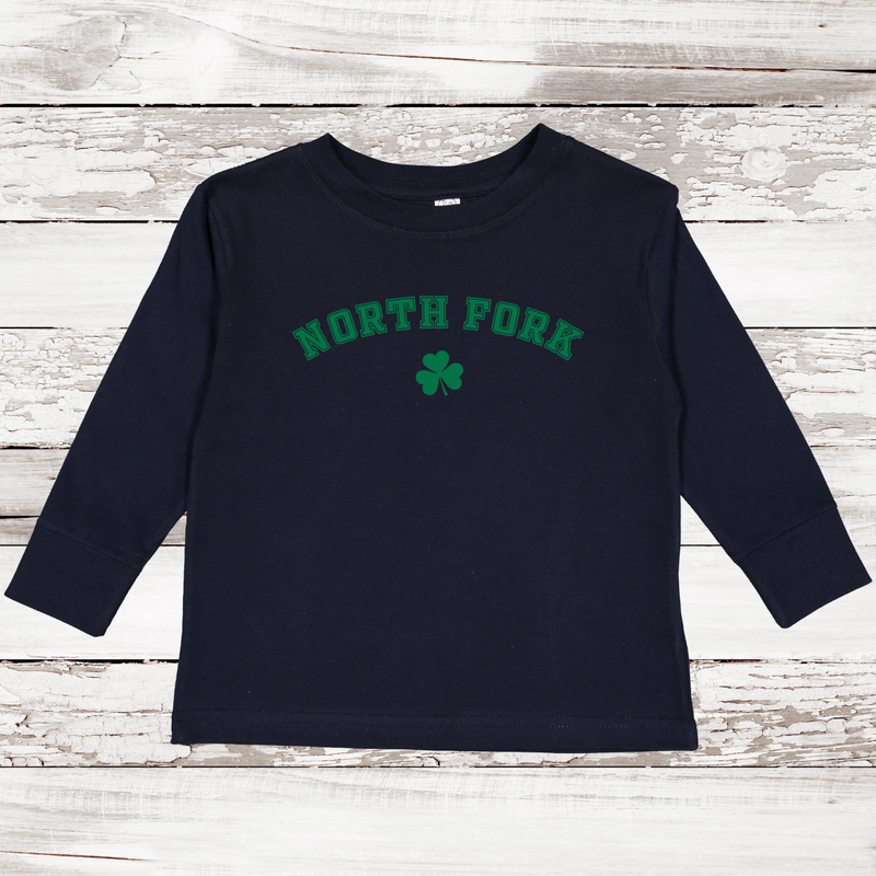 North Fork Shamrock Long Sleeve T-shirt | Toddler