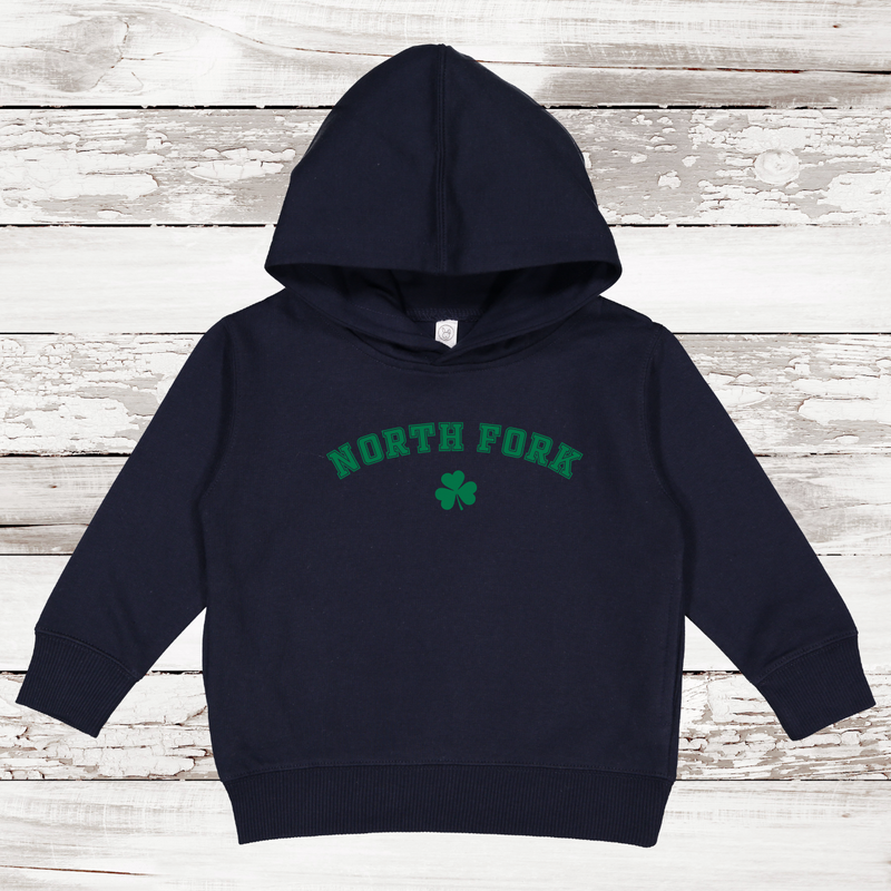 North Fork Shamrock Fleece Hoodie | Toddler | St. Patrick's Day