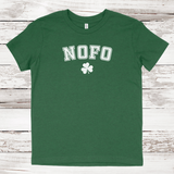 NOFO Shamrock T-shirt | Kids | Premium Heather Grass Green