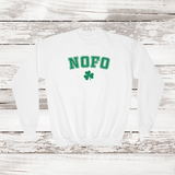NOFO Shamrock Crewneck Sweatshirt | Kids | St. Patrick's Day