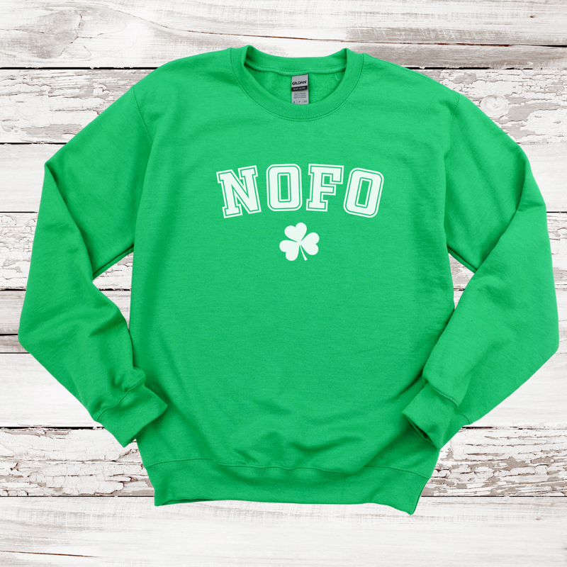 NOFO Shamrock Sweatshirt | Adult Unisex