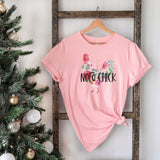 NOFO Chick T-shirt | Holiday 2024 | Adult Unisex Light Pink