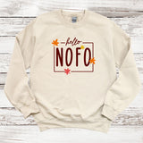 NEW! Hello NOFO Fall 🍁  Sweatshirt | Adult Unisex
