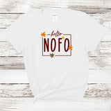NEW! Hello NOFO Fall 🍁 T-shirt | Adult Unisex | Midweight