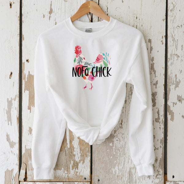 NOFO Chick Crewneck Sweatshirt | Adult Unisex