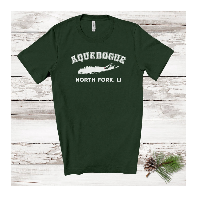 North Fork Hamlet T-shirts | Holiday 2024 | Adult Unisex Forest Green