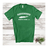 North Fork Hamlet T-shirts | Holiday 2024 | Adult Unisex Heather Holiday Green