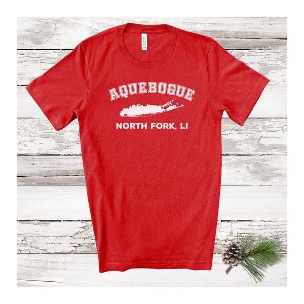 North Fork Hamlet T-shirts | Holiday 2024 | Adult Unisex Very Red