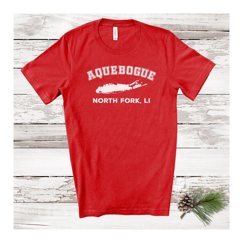 North Fork Hamlet T-shirts | Holiday 2024 | Adult Unisex Very Red