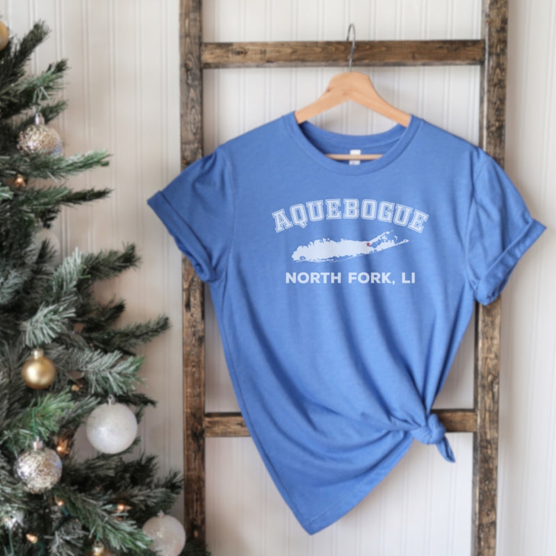 North Fork Hamlet T-shirts | Holiday 2024 | Adult Unisex Carolina Blue