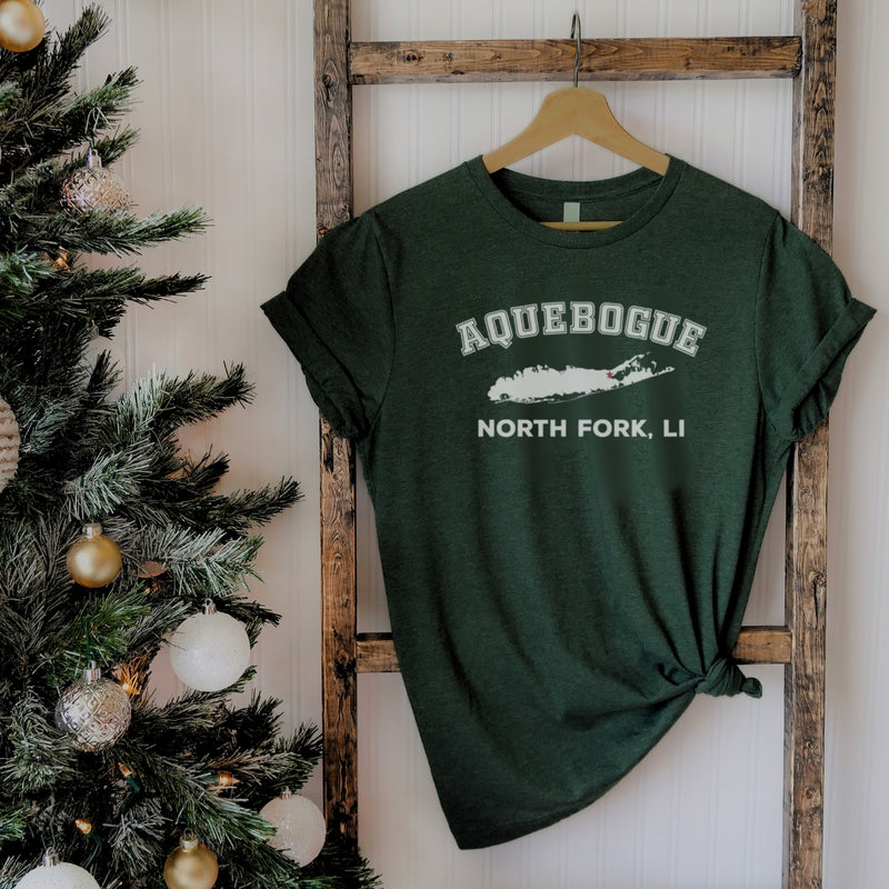 North Fork Hamlet T-shirts | Holiday 2024 | Adult Unisex Forest Green