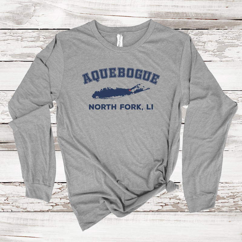 Aquebogue North Fork Long Sleeve T-shirt | Adult Unisex