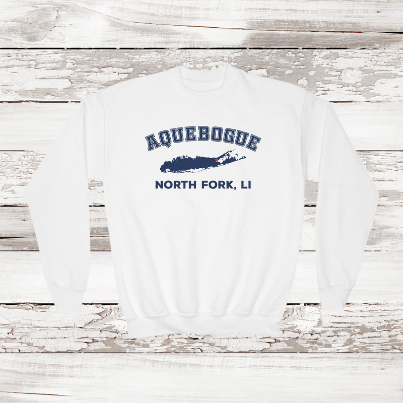 Aquebogue North Fork Crewneck Sweatshirt | Kids
