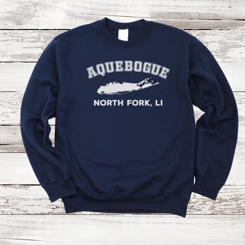Aquebogue North Fork Sweatshirt | Adult Unisex | NAVY