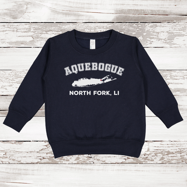 Aquebogue North Fork LI Toddler Fleece Sweatshirt