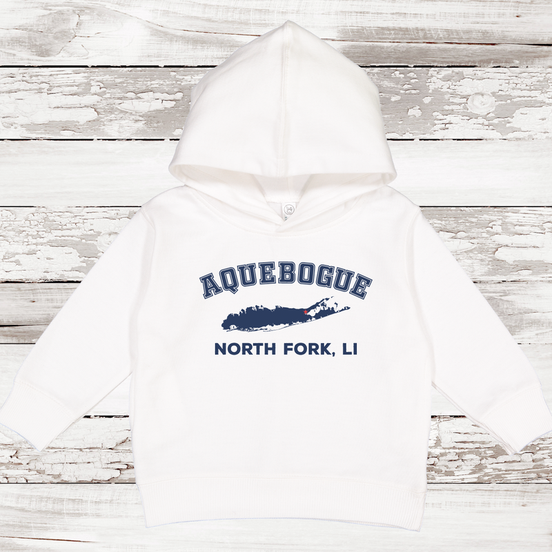 North Fork Hamlet Fleece Hoodie | Classic Colors |Toddler White