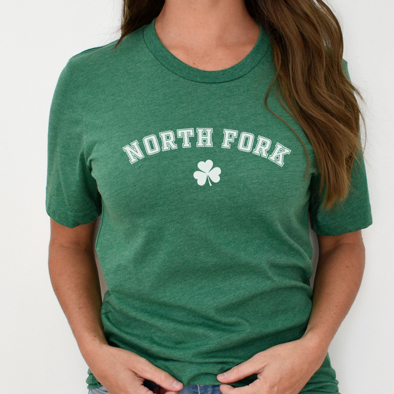 North Fork Shamrock T-shirt | Adult Unisex | St. Patrick's Day