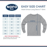 New Suffolk North Fork Long Sleeve T-shirt | Classic Colors | Adult Unisex