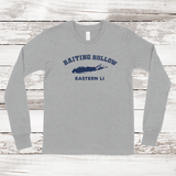 Baiting Hollow Eastern LI Long Sleeve T-shirt | Classic Colors | Kids Athletic Heather