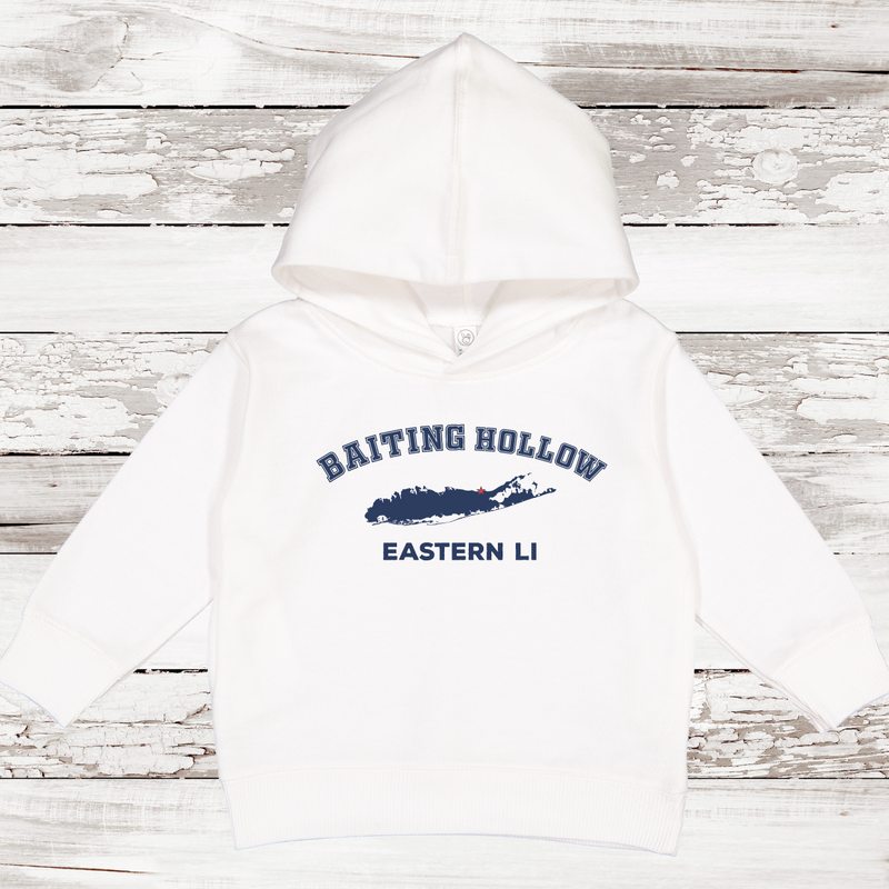 Baiting Hollow Eastern LI Fleece Hoodie | Toddler