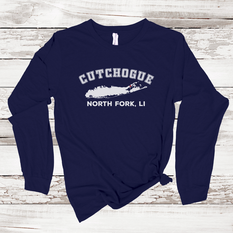 Cutchogue North Fork Long Sleeve T-shirt | Adult Unisex
