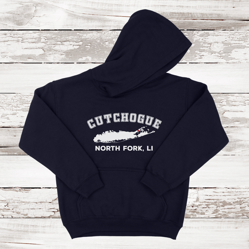 Cutchogue North Fork Hoodie | Classic Colors | Kids Navy