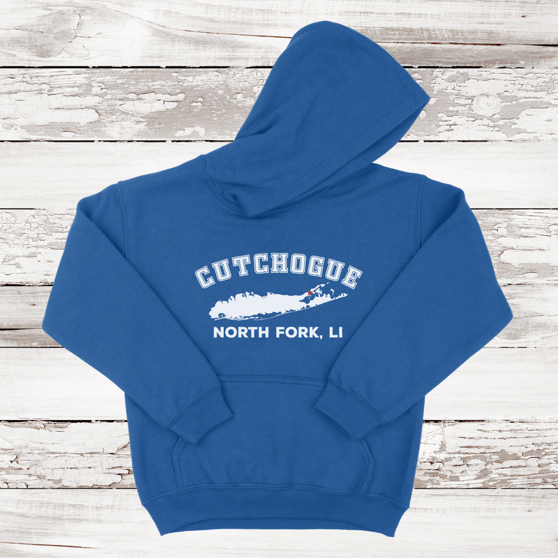 Cutchogue North Fork Hoodie | Classic Colors | Kids Royal