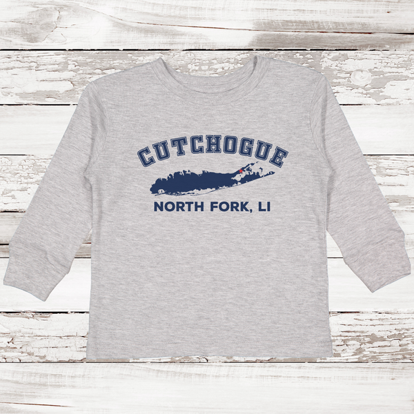 Cutchogue North Fork LI Long Sleeve T-shirt | Toddler