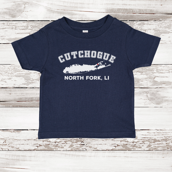 Cutchogue North Fork LI Toddler Short Sleeve T-shirt
