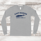 East Marion North Fork Long Sleeve T-shirt | Classic Colors | Kids Athletic Heather
