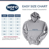 Classic North Fork Long Island Hoodie | Adult Unisex | WHITE