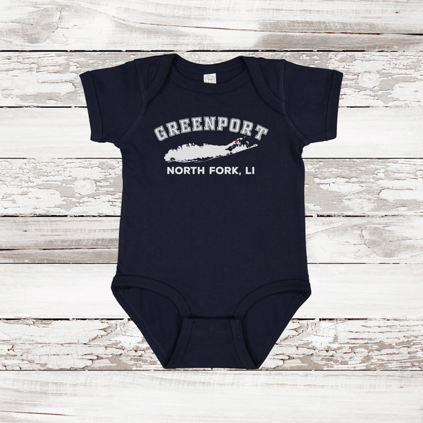 Greenport North Fork Baby Onesie