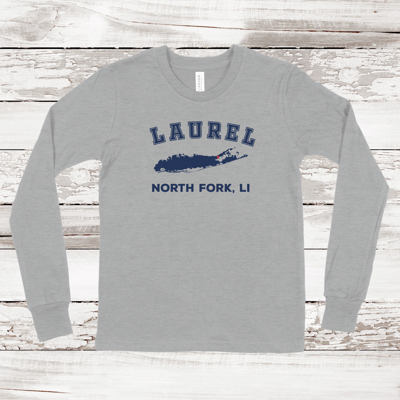 Laurel North Fork Long Sleeve T-shirt | Classic Colors | Kids Athletic Heather